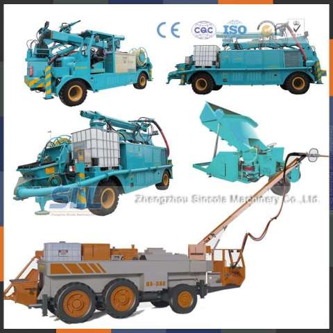 Cement Mortar Spray on Sale Concrete Shooting Machine Price